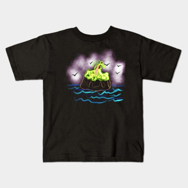 Island Kids T-Shirt by Keen_On_Colors